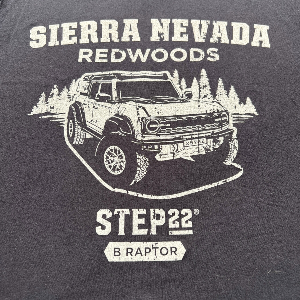T-shirt édition Redwoods du Bronco Raptor