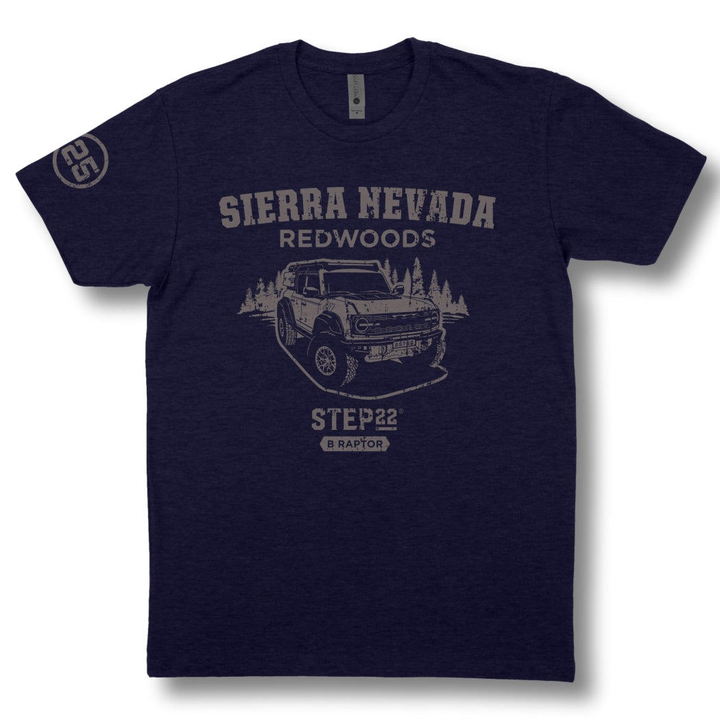 T-shirt édition Redwoods du Bronco Raptor