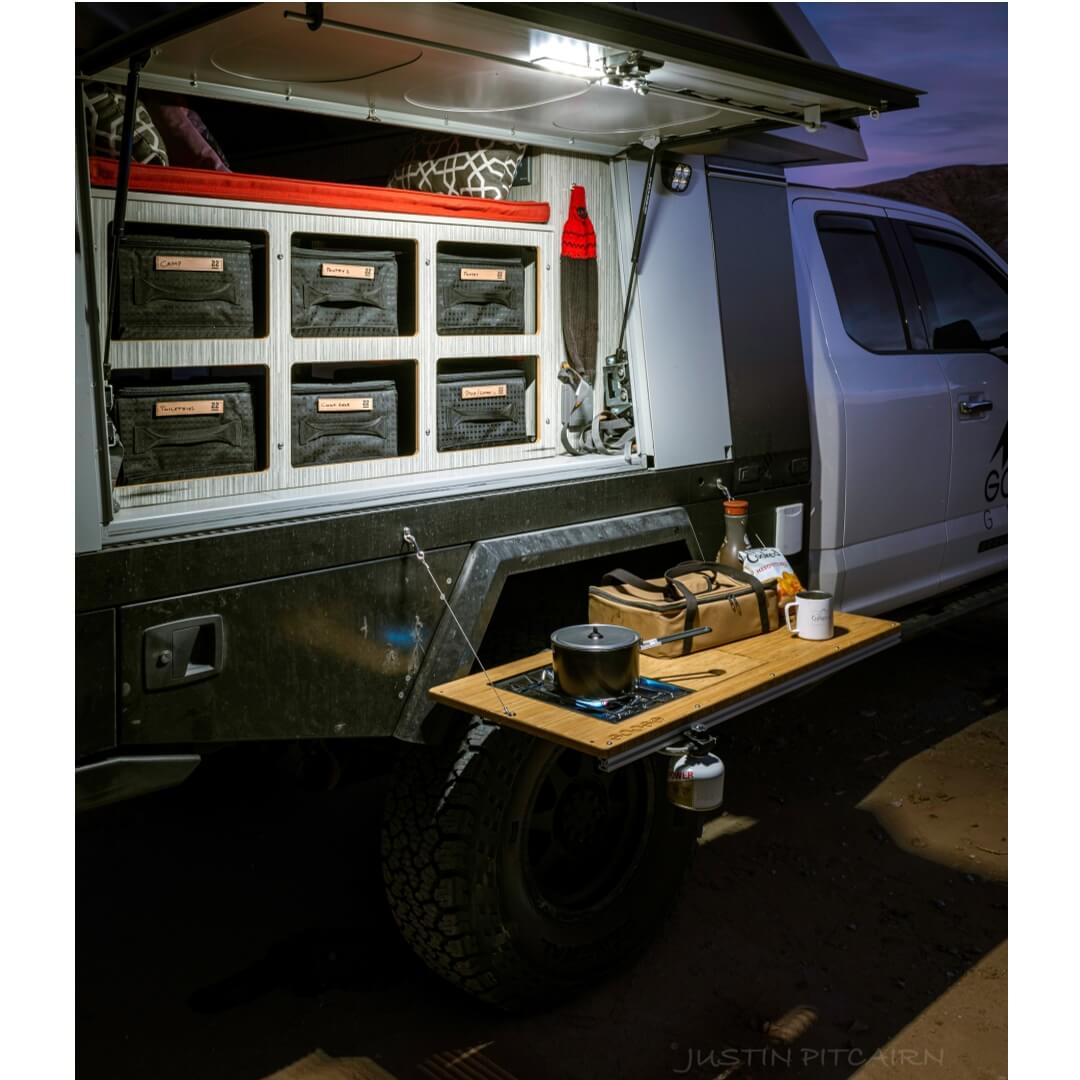 STEP 22 Gear Stingray Flat HD Box Collapsible Gear Storage Box Camp Kitchen Box