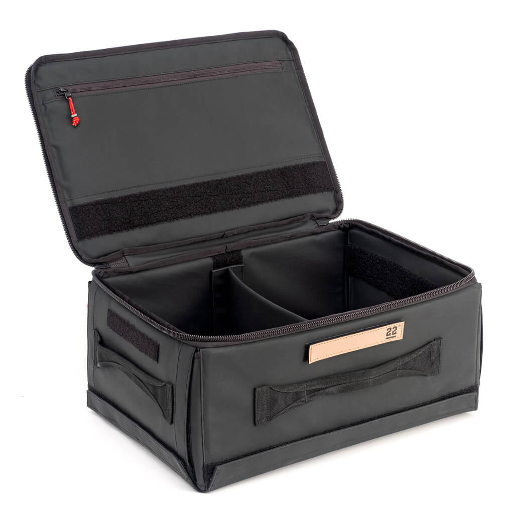 STEP 22 Gear Stingray Flat HD Box Collapsible Gear Storage Box Camp Kitchen Box