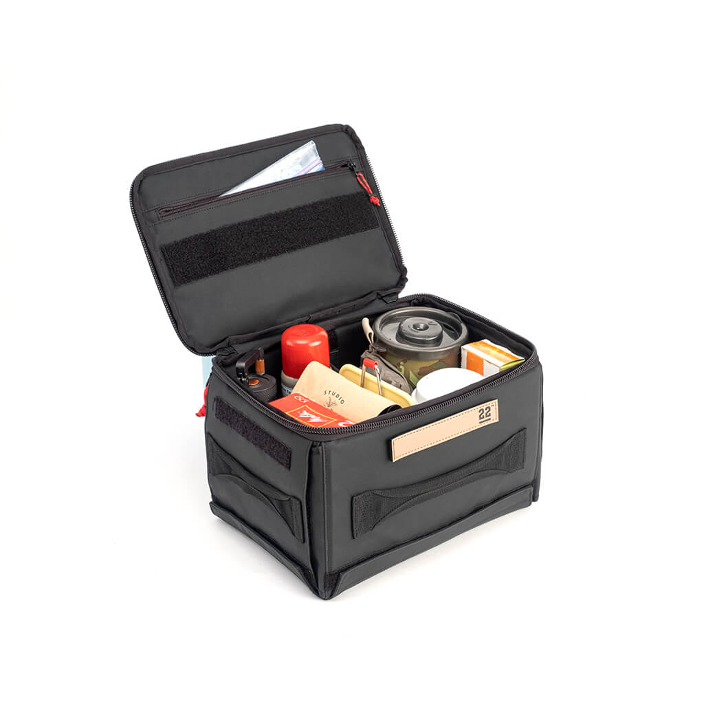 STEP 22 Gear Stingray Flat Box HD Mini Collapsible Gear Storage Box Camp Kitchen Box