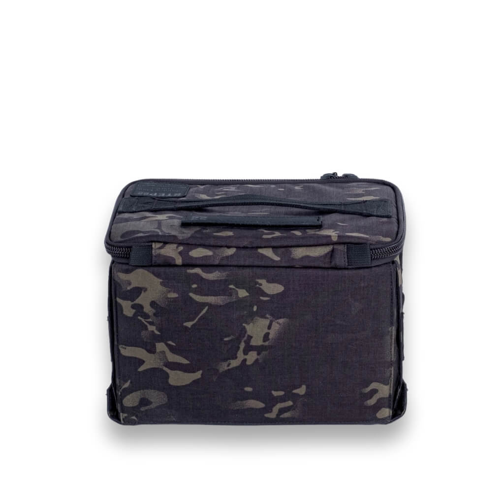 STEP 22 Gear Stingray Flat Box Mini Multicam Black Collapsible Gear Storage Camp Kitchen