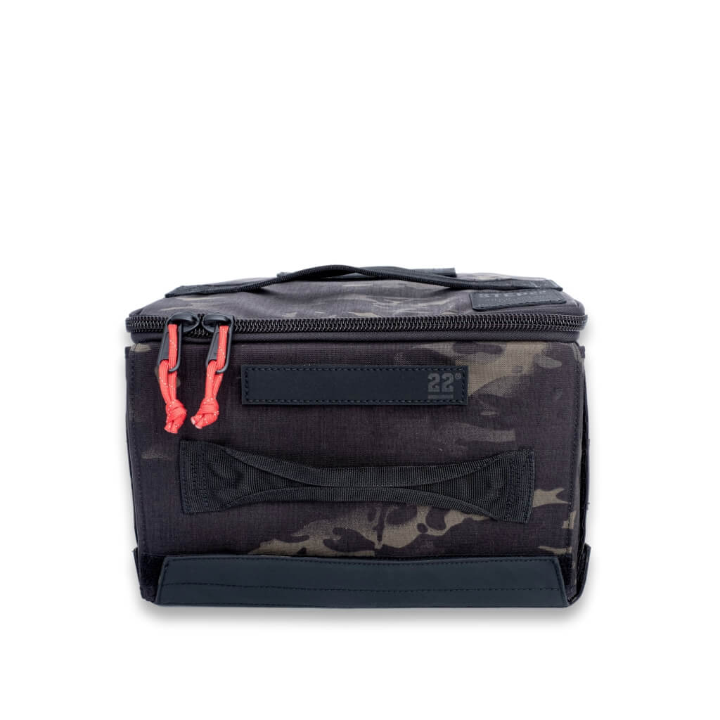 STEP 22 Gear Stingray Flat Box Mini Multicam Black Collapsible Gear Storage Camp Kitchen