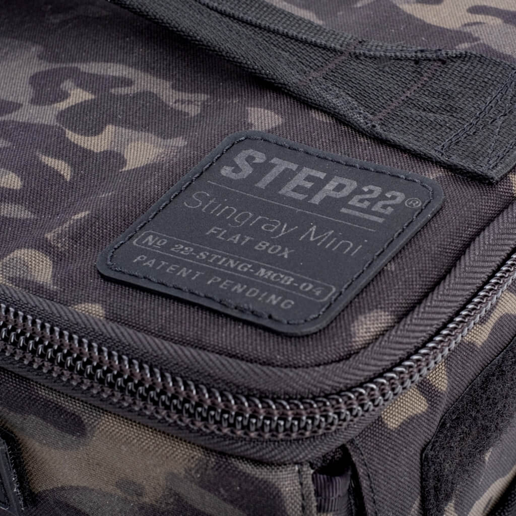 STEP 22 Gear Stingray Flat Box Mini Multicam Black Collapsible Gear Storage Camp Kitchen