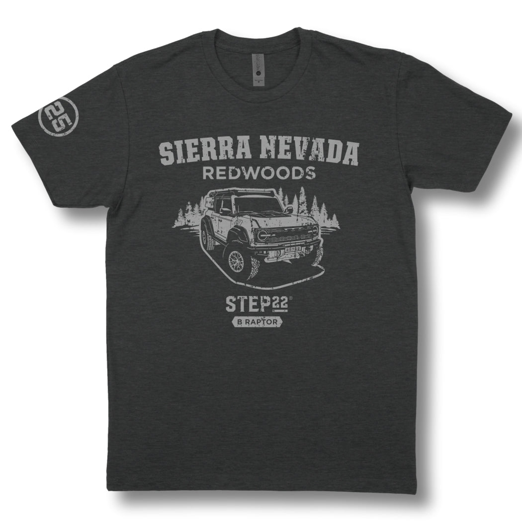 T-shirt édition Redwoods du Bronco Raptor