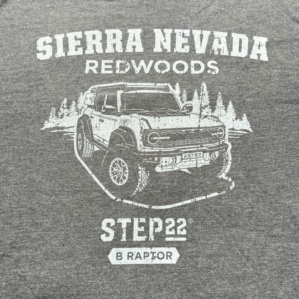 T-shirt édition Redwoods du Bronco Raptor