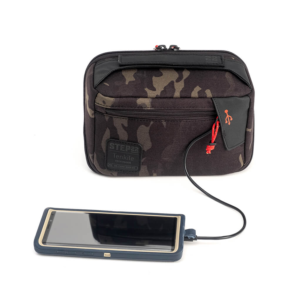 STEP 22 Gear Tenkile Tech Pouch Kit GoPro Bag
