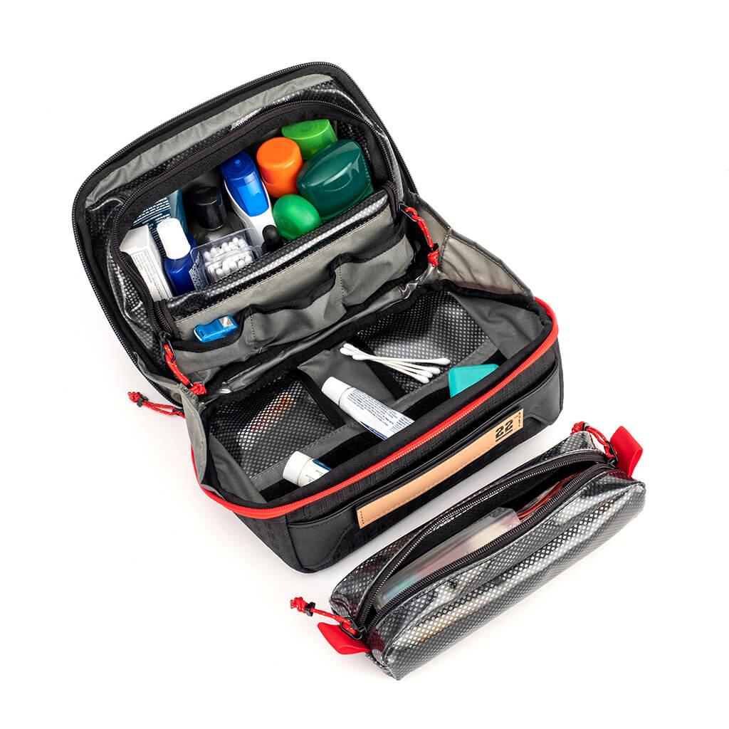 STEP 22 Gear Tortoise Toiletry Bag Overland Dopp Kit