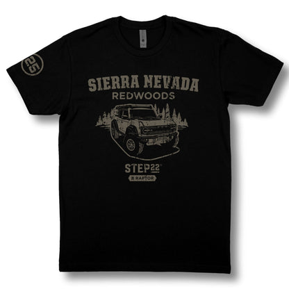 T-shirt édition Redwoods du Bronco Raptor