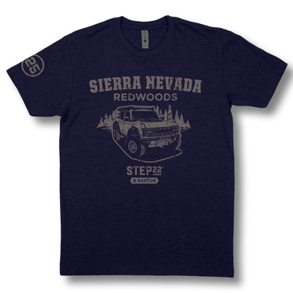 T-shirt édition Redwoods du Bronco Raptor