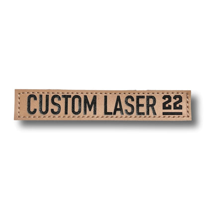 Benutzerdefinierter Easy Write-Patch mit Laserdruck