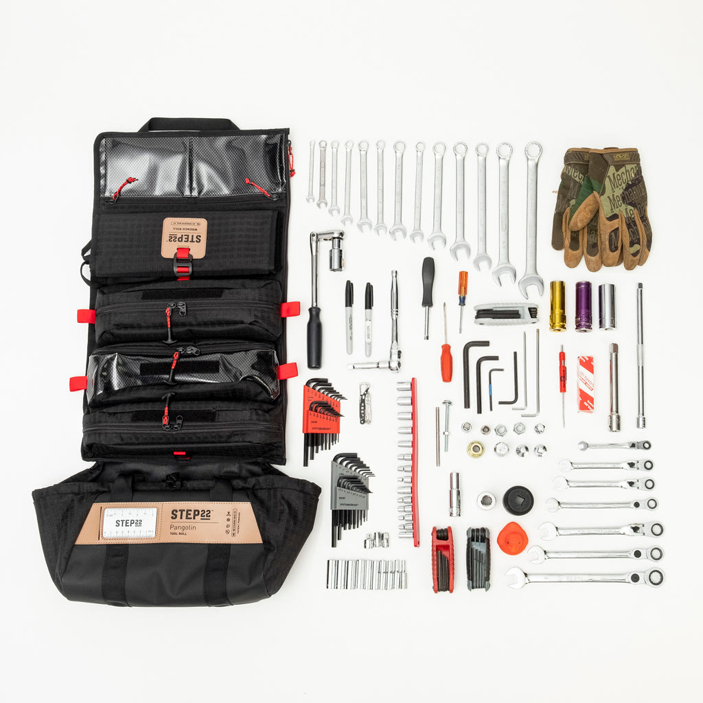 STEP 22 Gear Pangolin Tool Roll Tool Bag