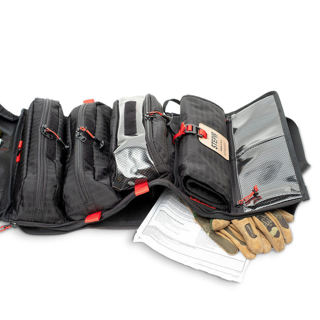 STEP 22 Gear Pangolin Tool Roll Tool Bag