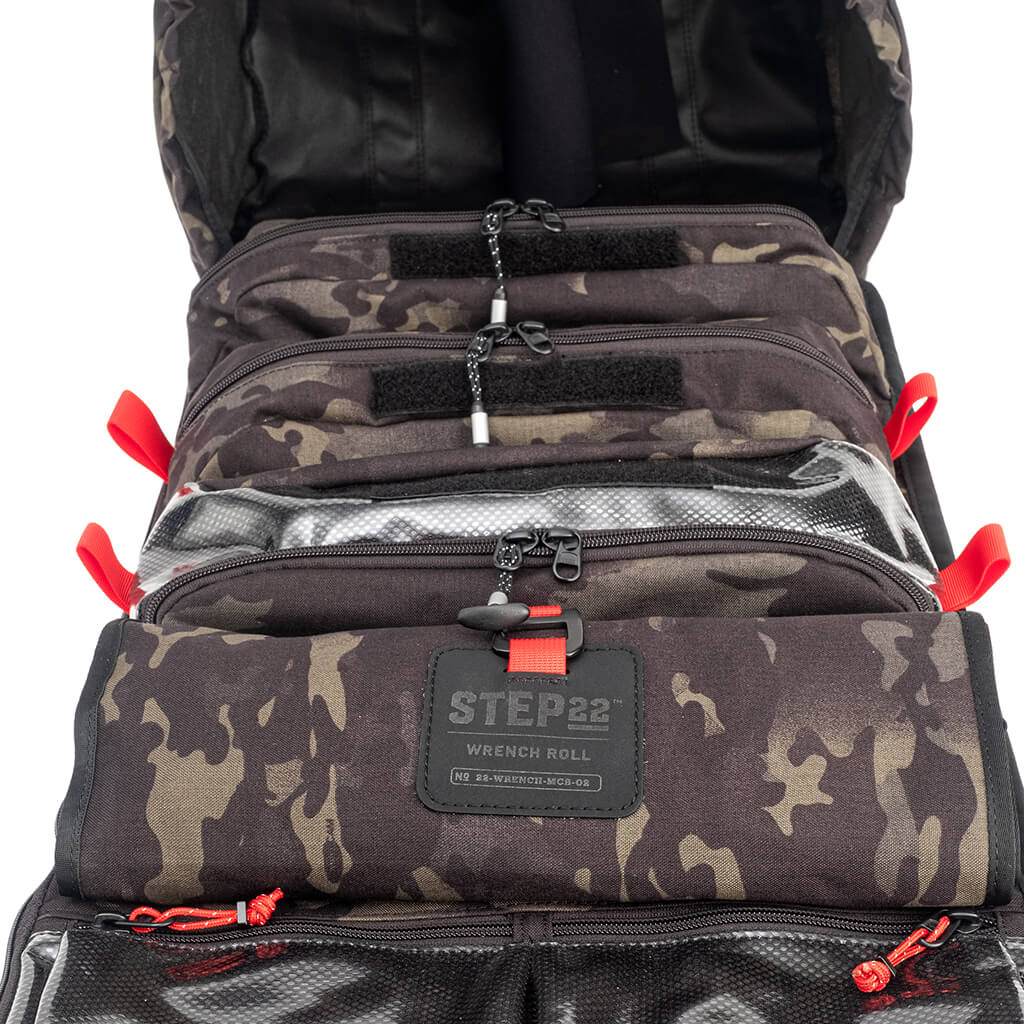 STEP 22 Gear Pangolin Tool Roll Tool Bag