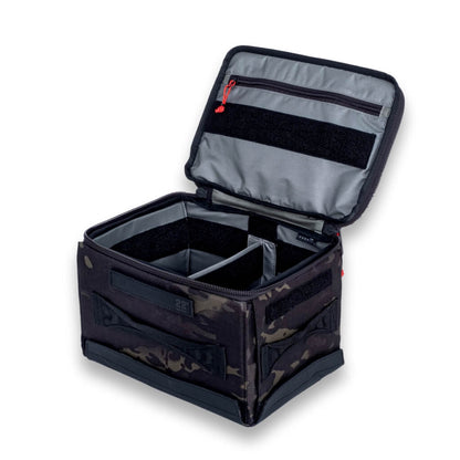 STEP 22 Gear Stingray Flat Box Mini Multicam Black Collapsible Gear Storage Camp Kitchen