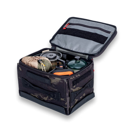 STEP 22 Gear Stingray Flat Box Mini Collapsible Gear Storage Box Camp Kitchen Box