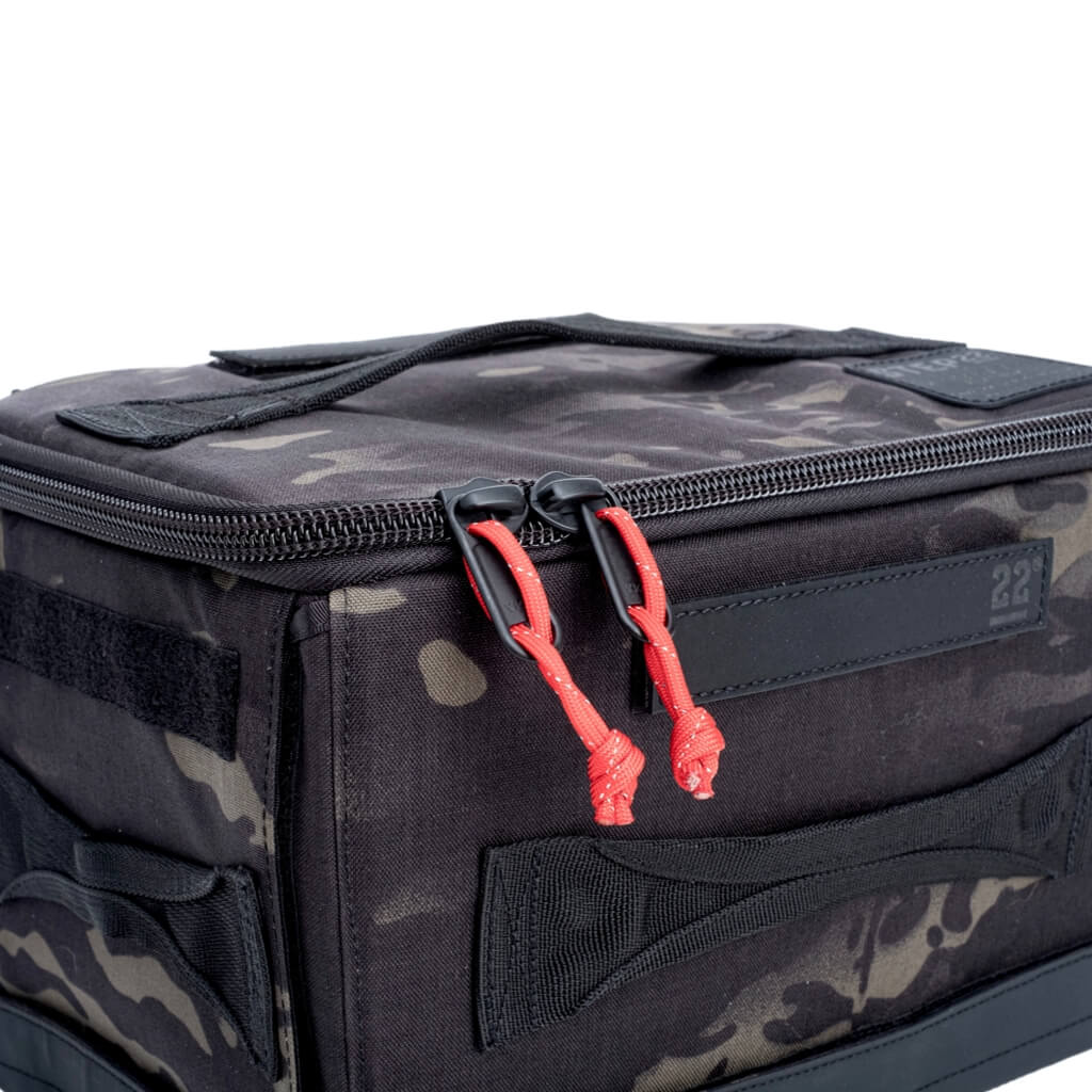 STEP 22 Gear Stingray Flat Box Mini Multicam Black Collapsible Gear Storage Camp Kitchen