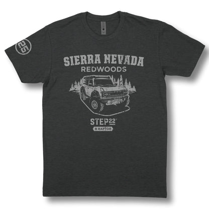T-shirt édition Redwoods du Bronco Raptor
