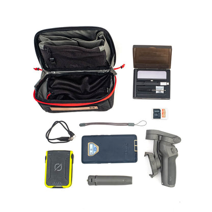 STEP 22 Gear Tenkile Tech Pouch Kit GoPro Bag 